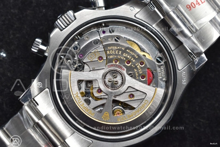 QF 1:1 on Edition Best Dial SS 126509 Daytona Black Silver SH4131 Bracelet V5 0522